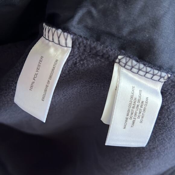 MLB Boston Red Sox Genuine Merchandise Navy Blue Front Zip Fleece Sweatshirt M - Picture 5 of 6